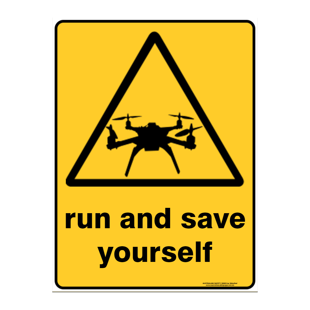 Warning Custom Text Sign