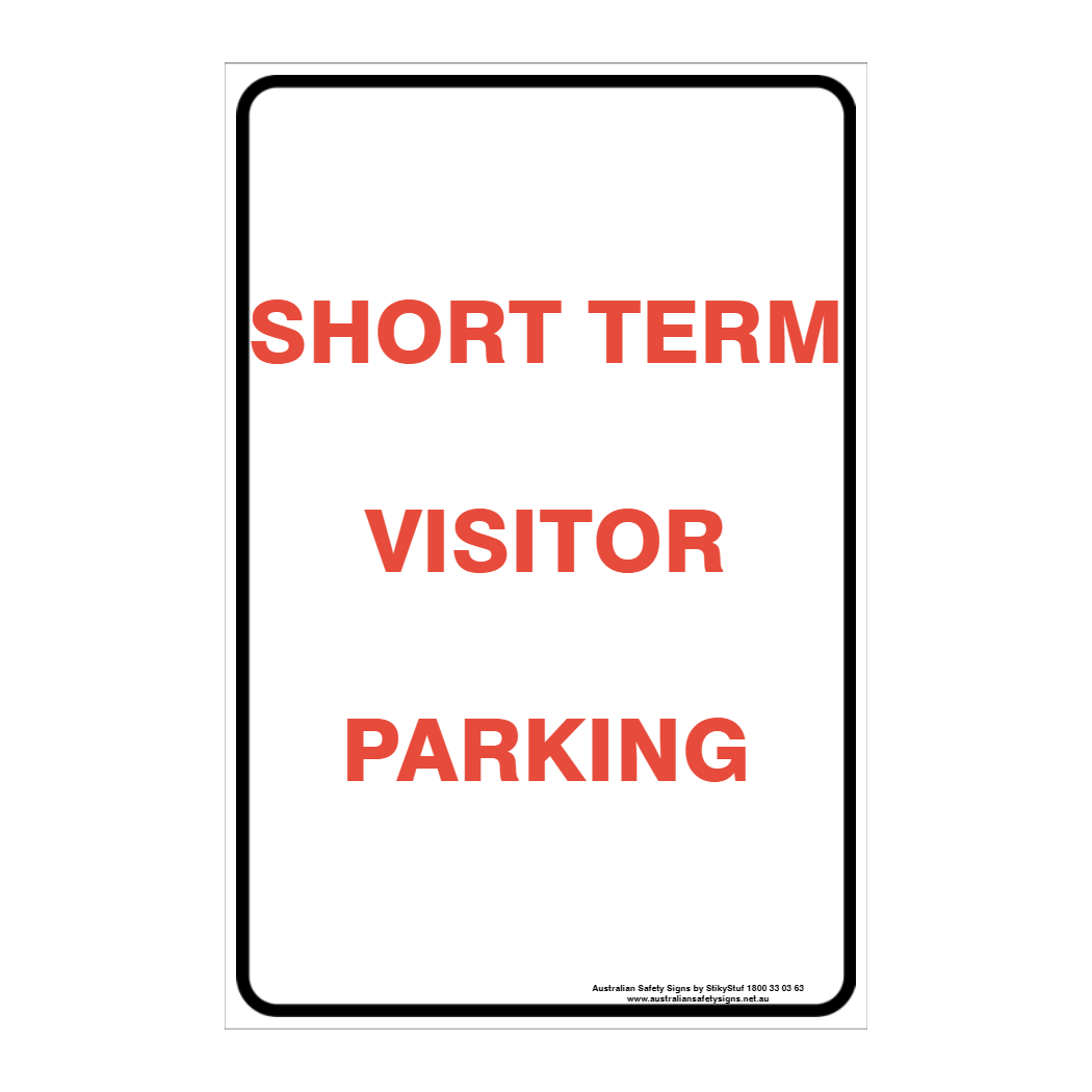 CUSTOM PARKING SIGN