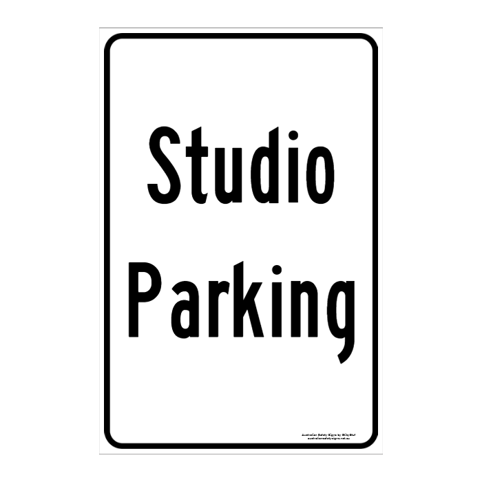 CUSTOM PARKING SIGN