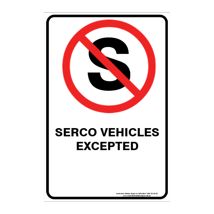 CUSTOM PARKING SIGN