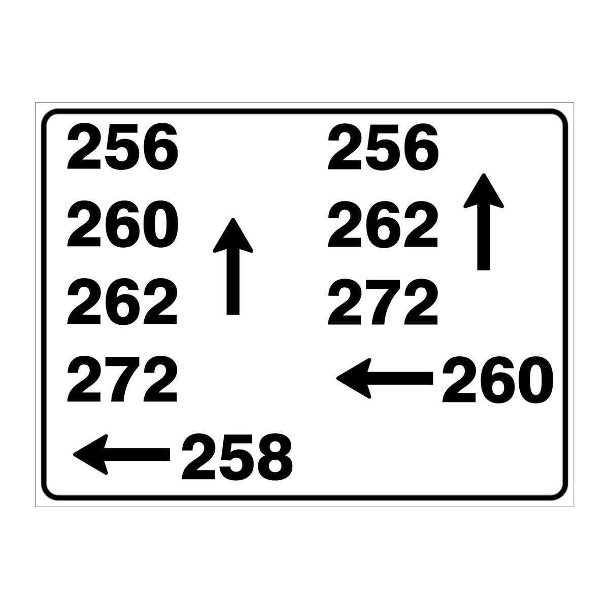 Custom general sign