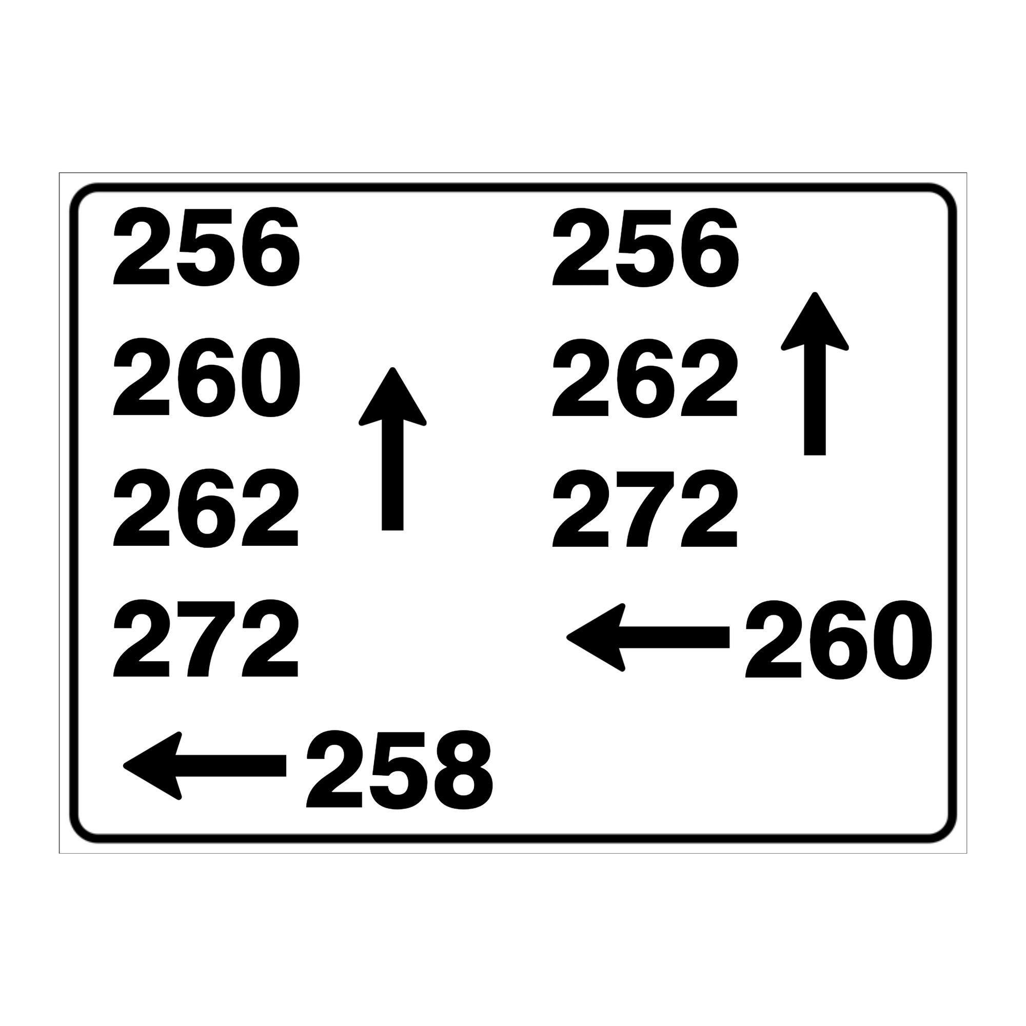 Custom general sign