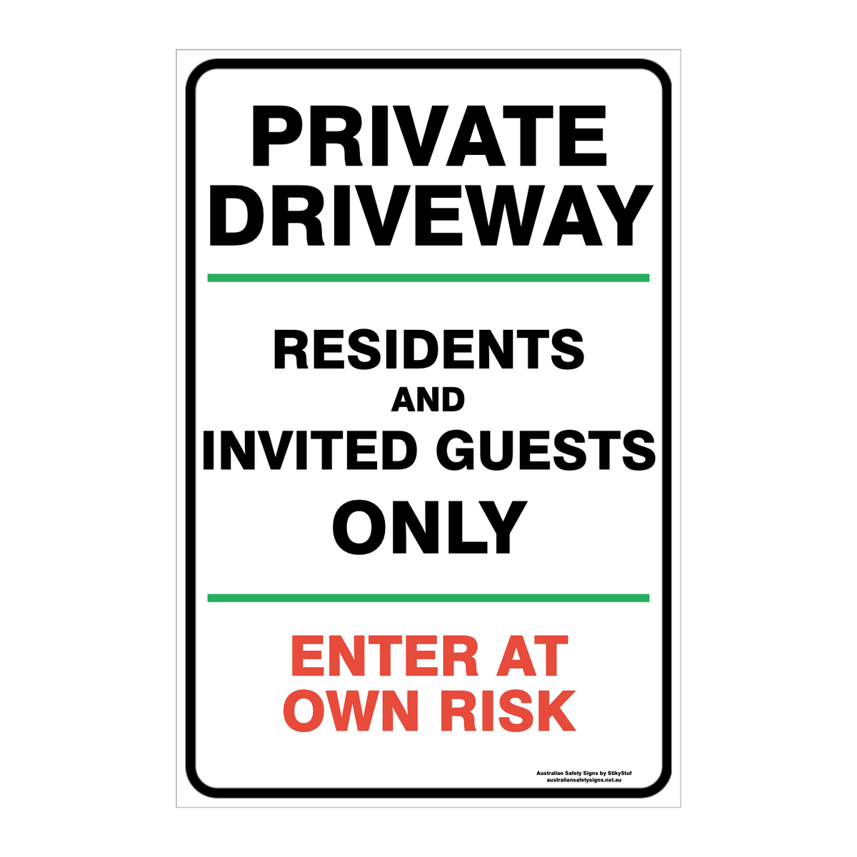 CUSTOM PARKING SIGN
