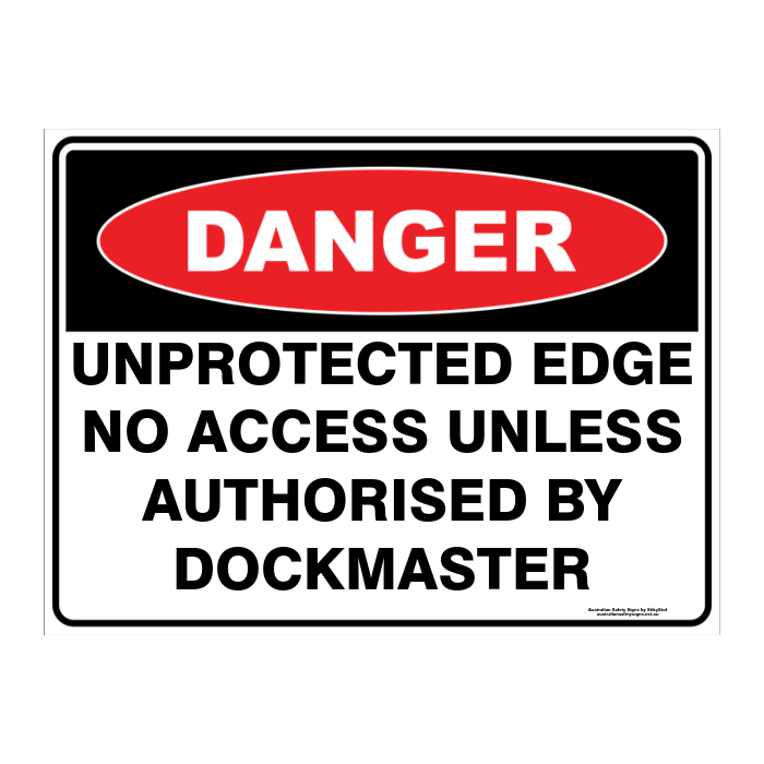 Danger Custom Text Sign