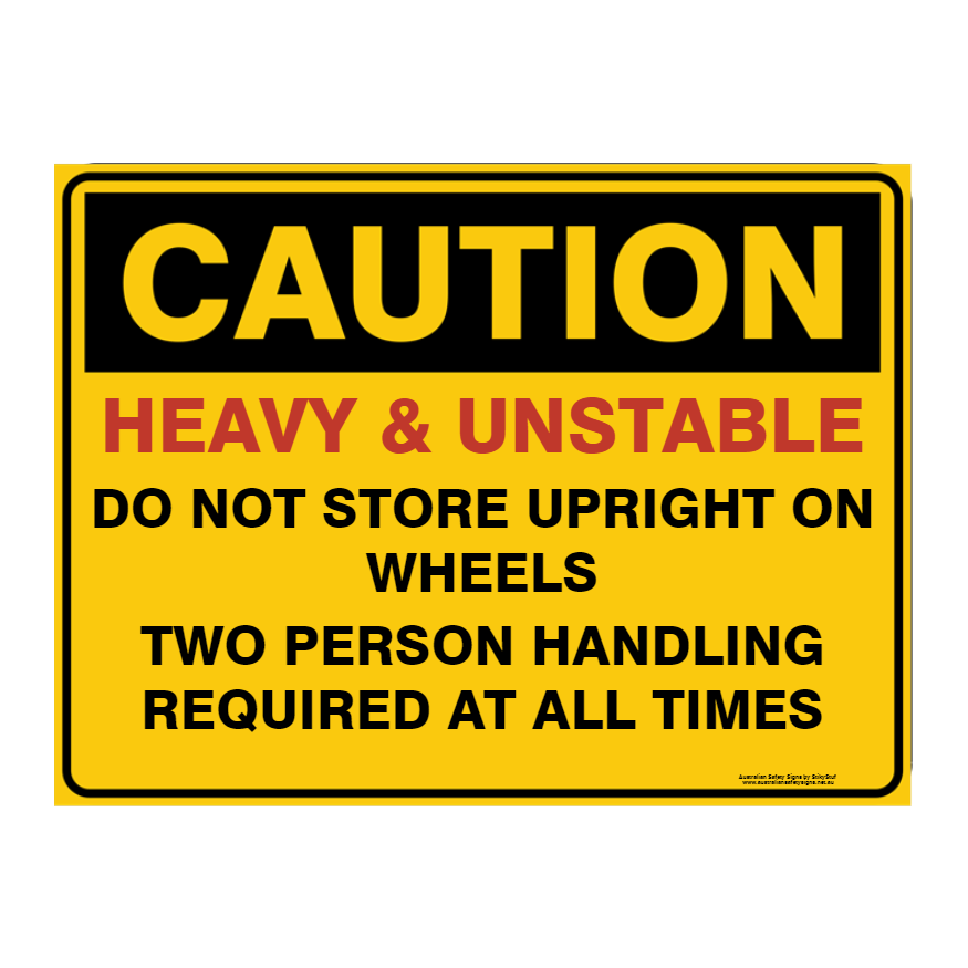 Custom Text Caution Sign