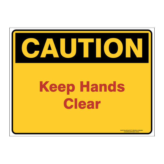 Custom Text Caution Sign