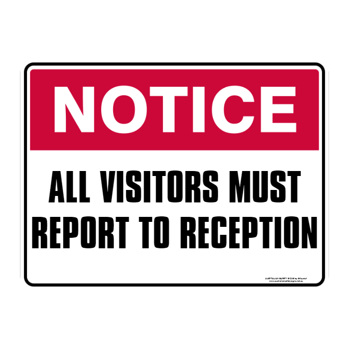 NOTICE CUSTOM TEXT SIGN