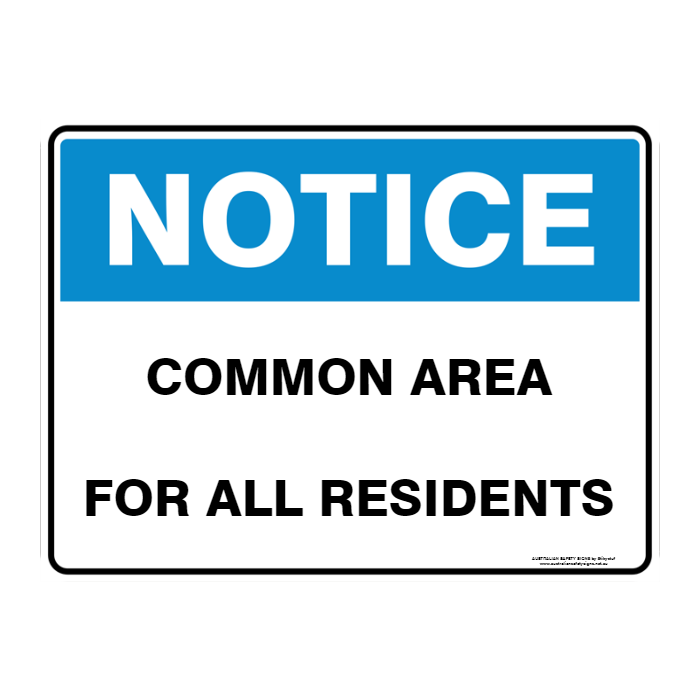 NOTICE CUSTOM TEXT SIGN