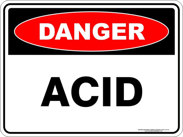 ACID - Australian Safety Signs