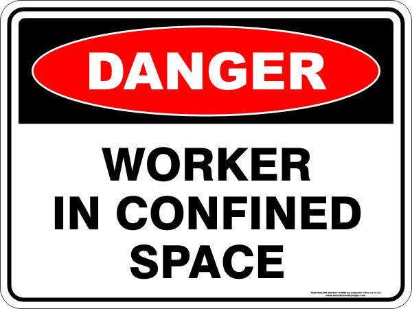 WORKER IN CONFINED SPACE