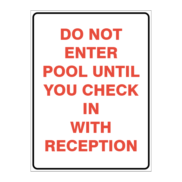 Custom Text Sign Portrait