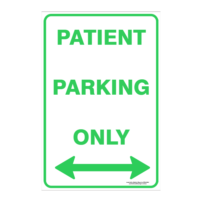 CUSTOM PARKING SIGN