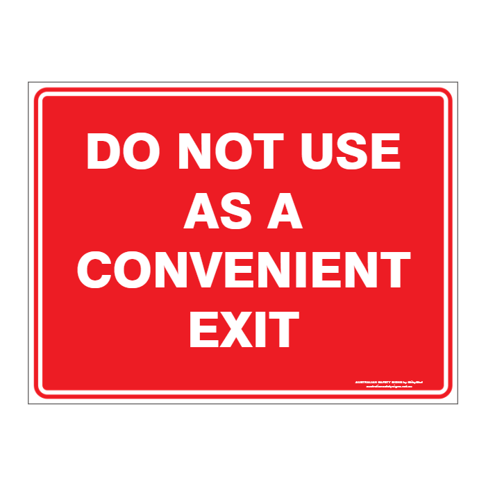 Custom general sign - Australian Safety Signs
