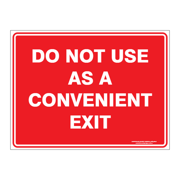 Custom general sign - Australian Safety Signs