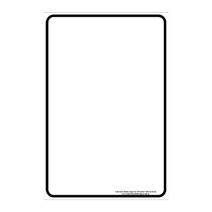 CUSTOM PARKING SIGN