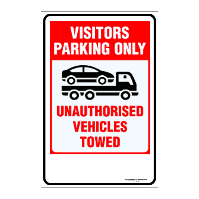 CUSTOM PARKING SIGN