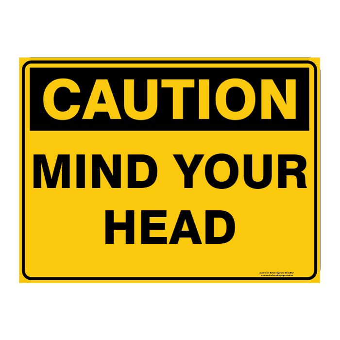 Custom Text Caution Sign