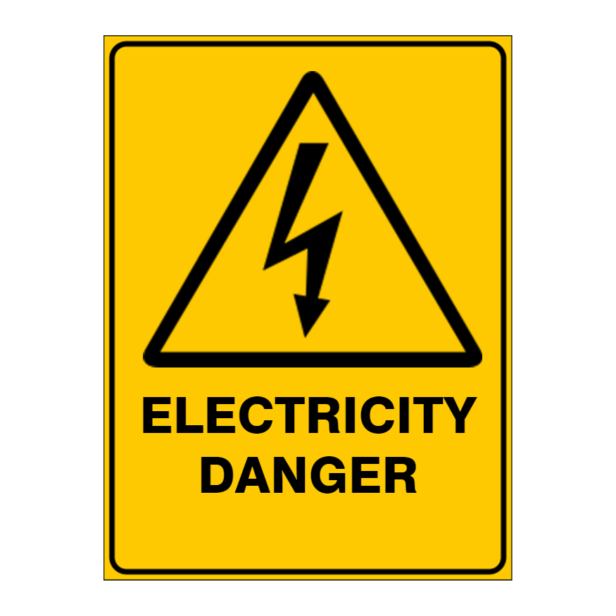 Warning Custom Text Sign