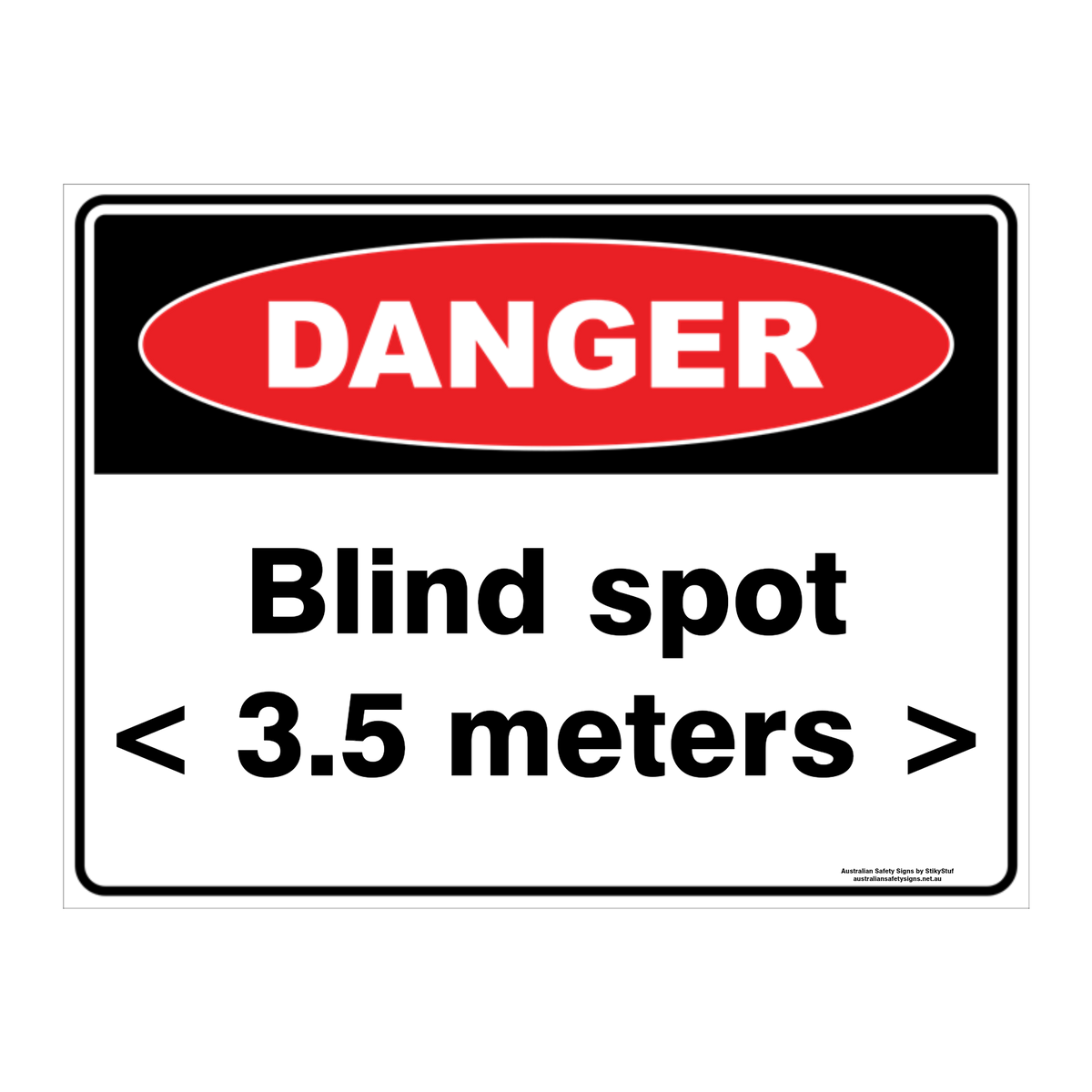 Danger Custom Text Sign