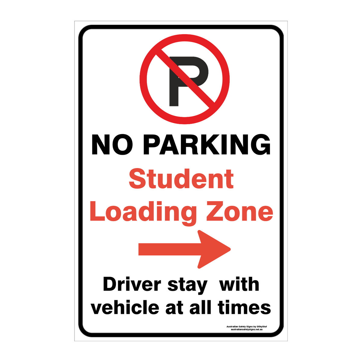 CUSTOM PARKING SIGN