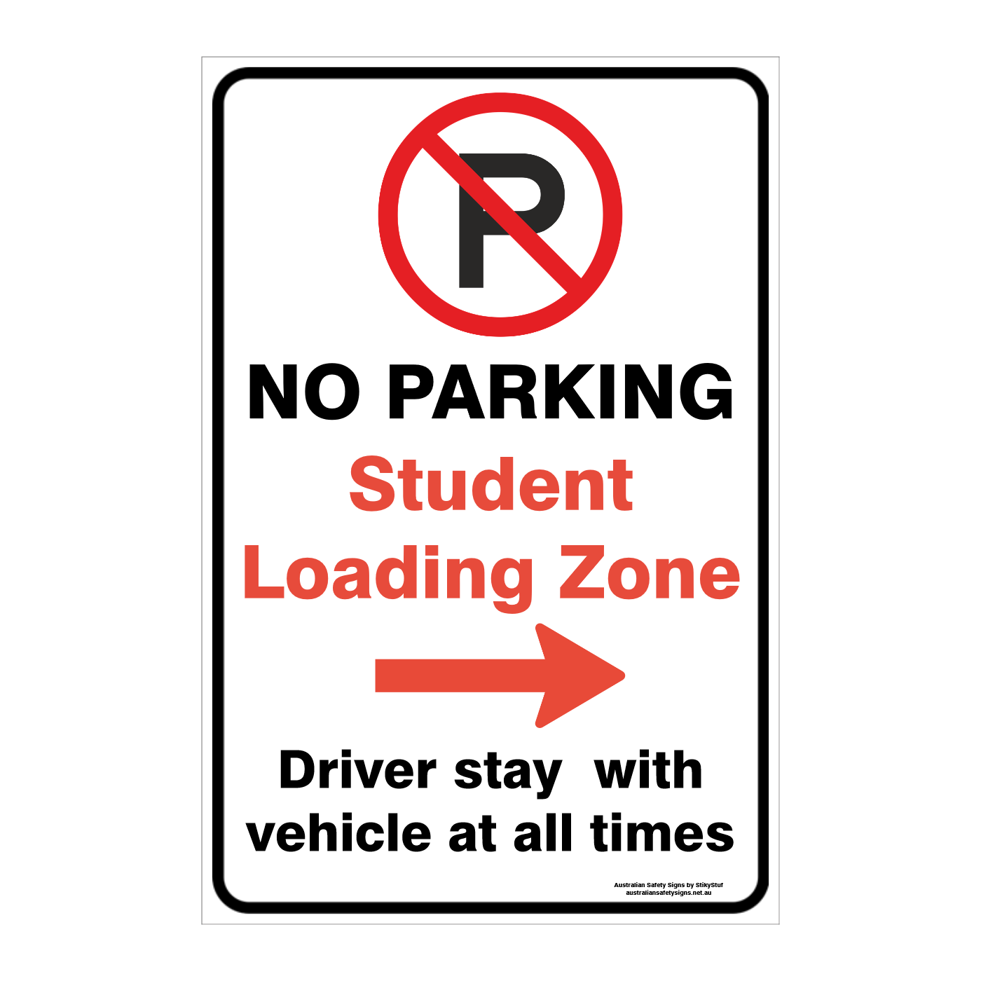 CUSTOM PARKING SIGN
