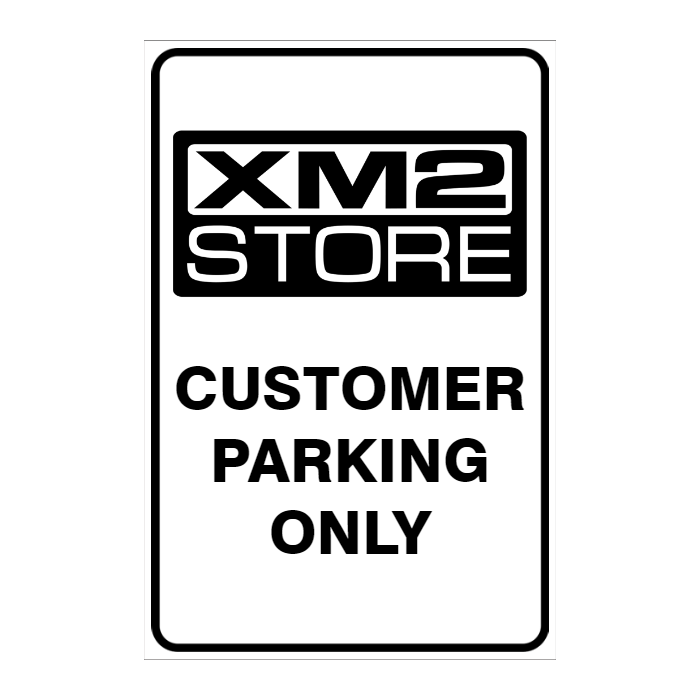 CUSTOM PARKING SIGN
