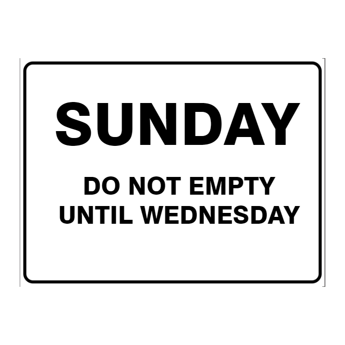 Custom general sign