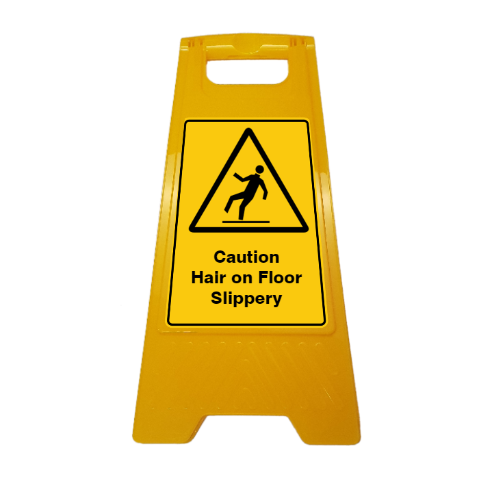 New CUSTOM Your Text Here A-Frame Floor Stand