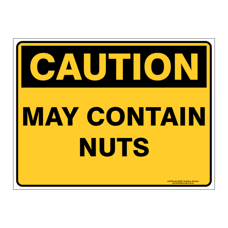 Custom Text Caution Sign