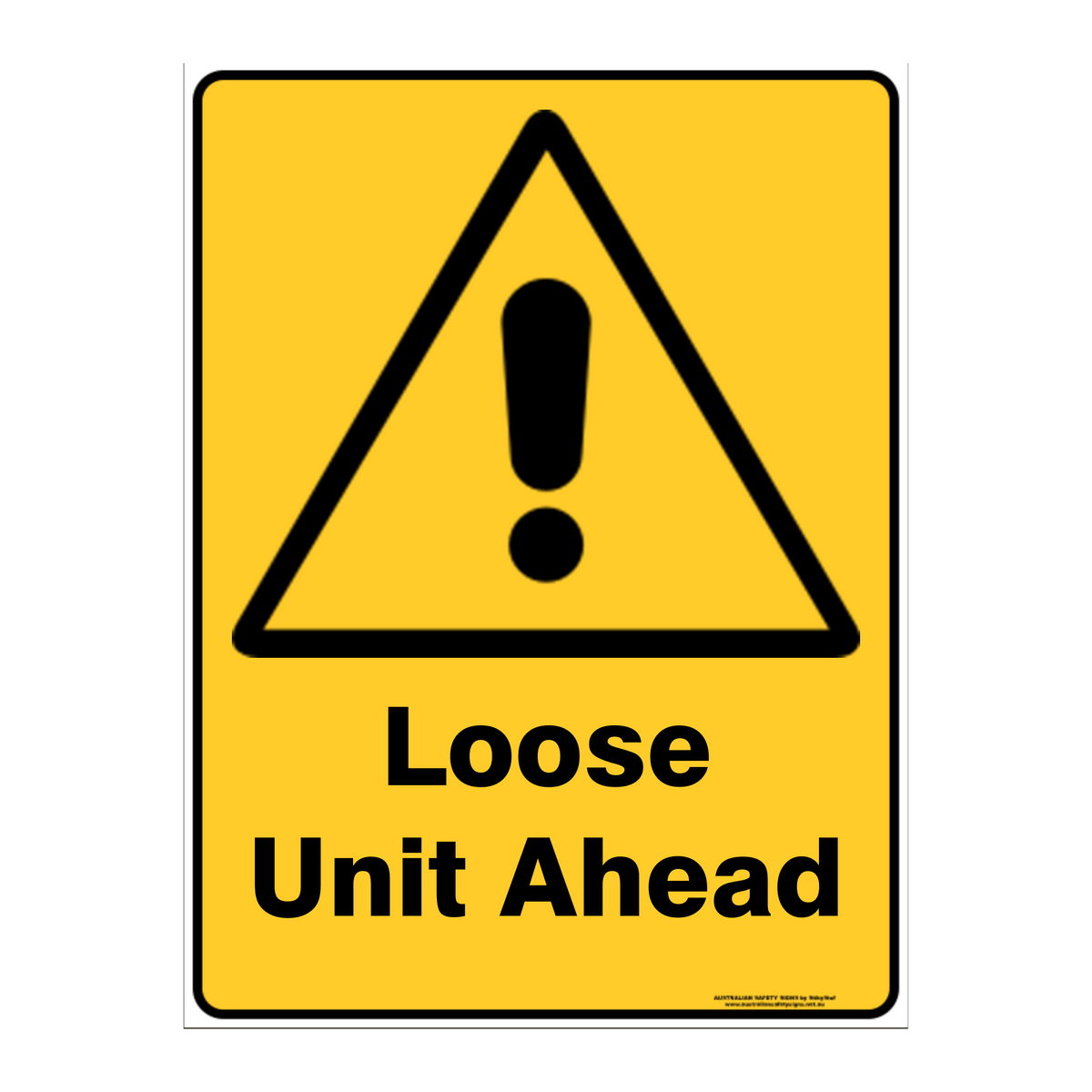 Warning Custom Text Sign