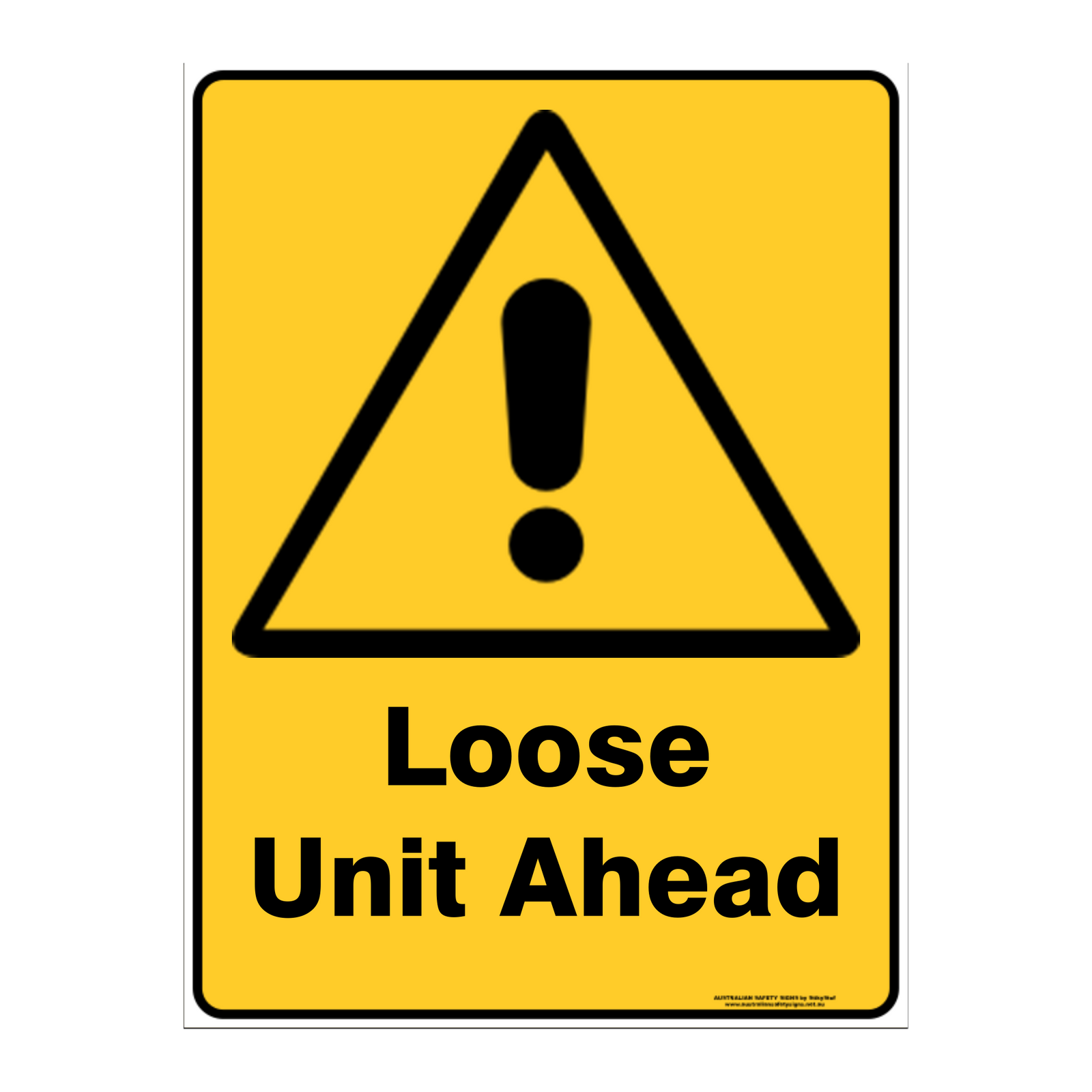 Warning Custom Text Sign