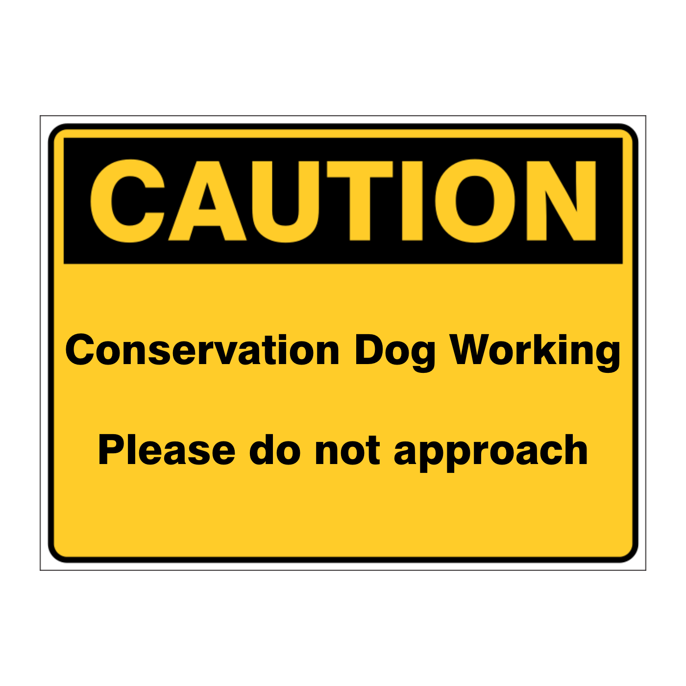 Custom general sign