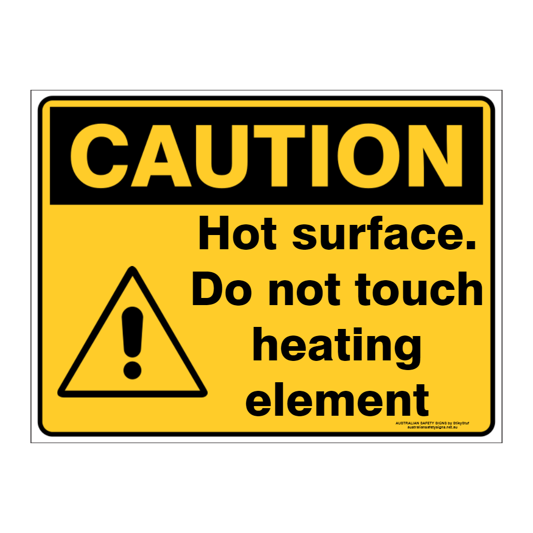 Custom Text Caution Sign