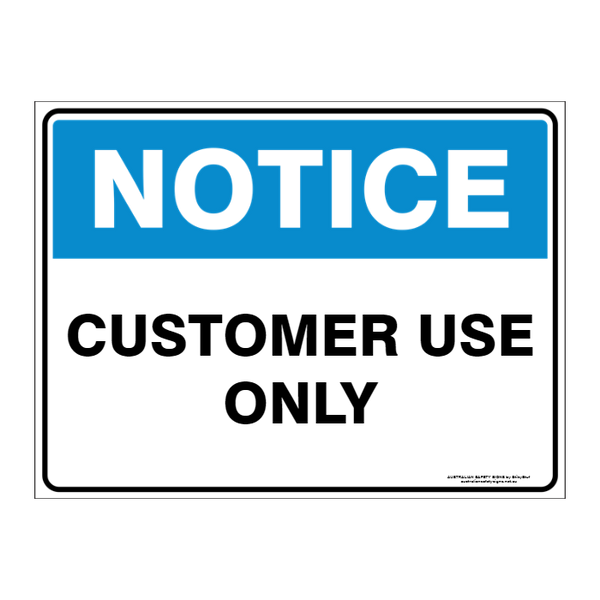 Custom general sign Australian Safety Signs