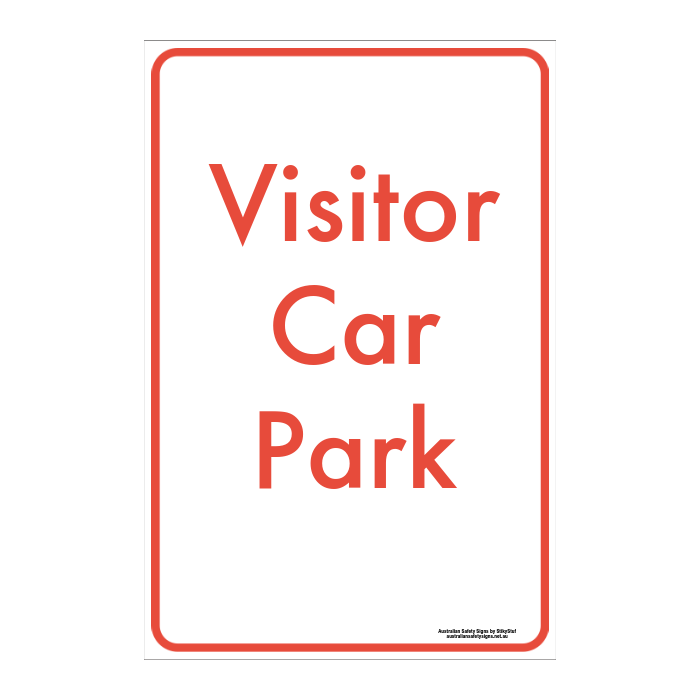 CUSTOM PARKING SIGN