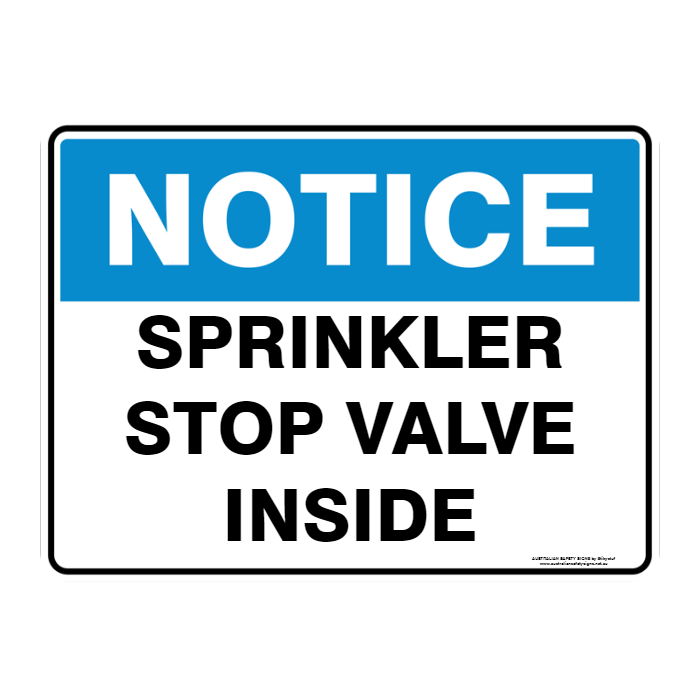 NOTICE CUSTOM TEXT SIGN