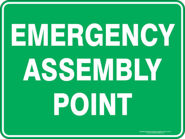 EMERGENCY ASSEMBLY POINT