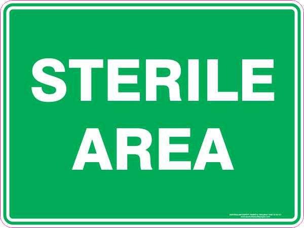 STERILE AREA