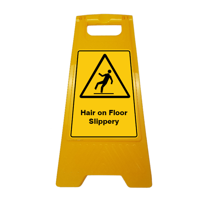 New CUSTOM Your Text Here A-Frame Floor Stand