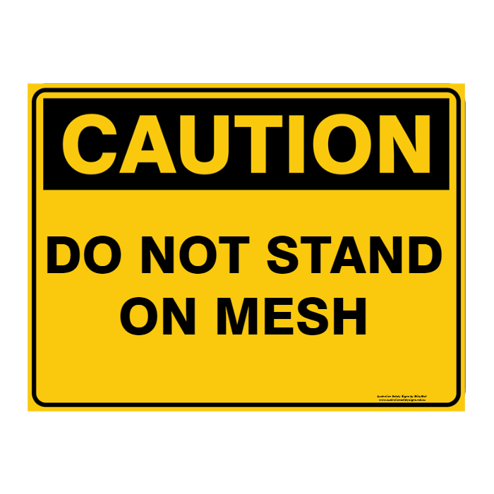Custom Text Caution Sign