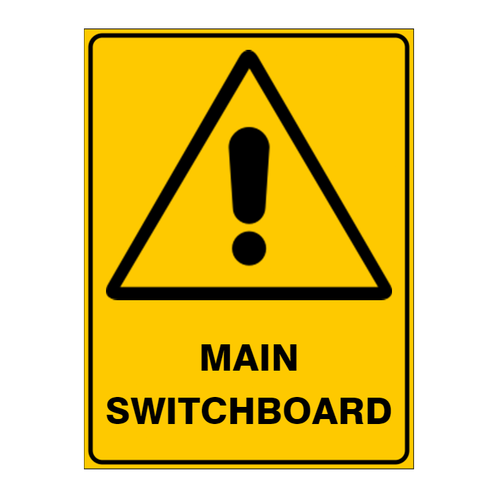 Warning Custom Text Sign