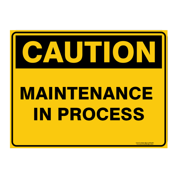 Custom Text Caution Sign