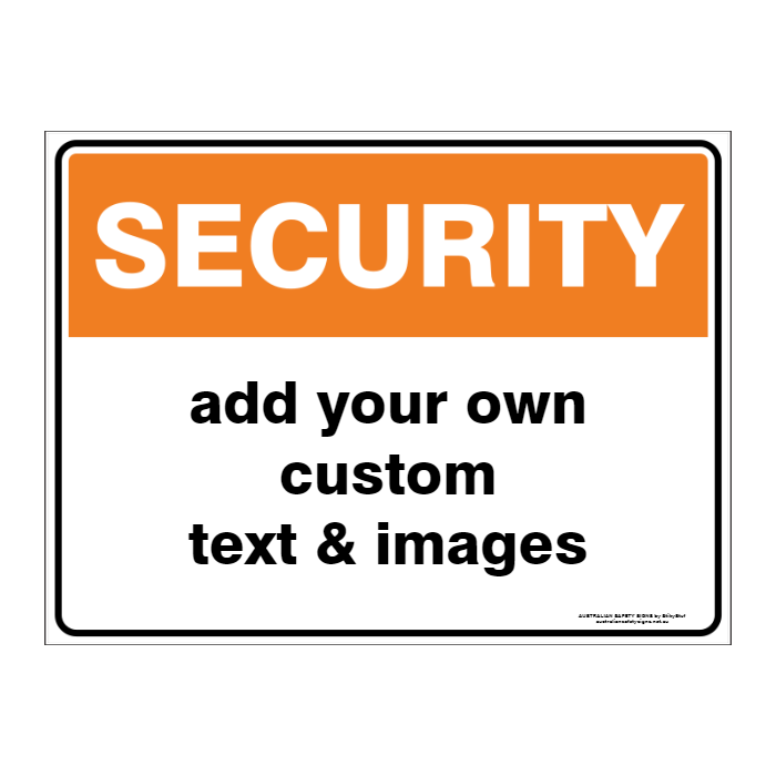 Custom general sign
