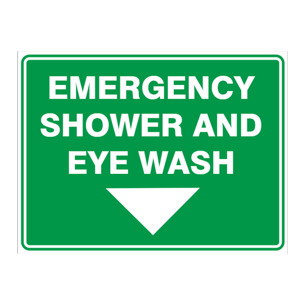 Custom Text Emergency Sign - Australian Safety Signs