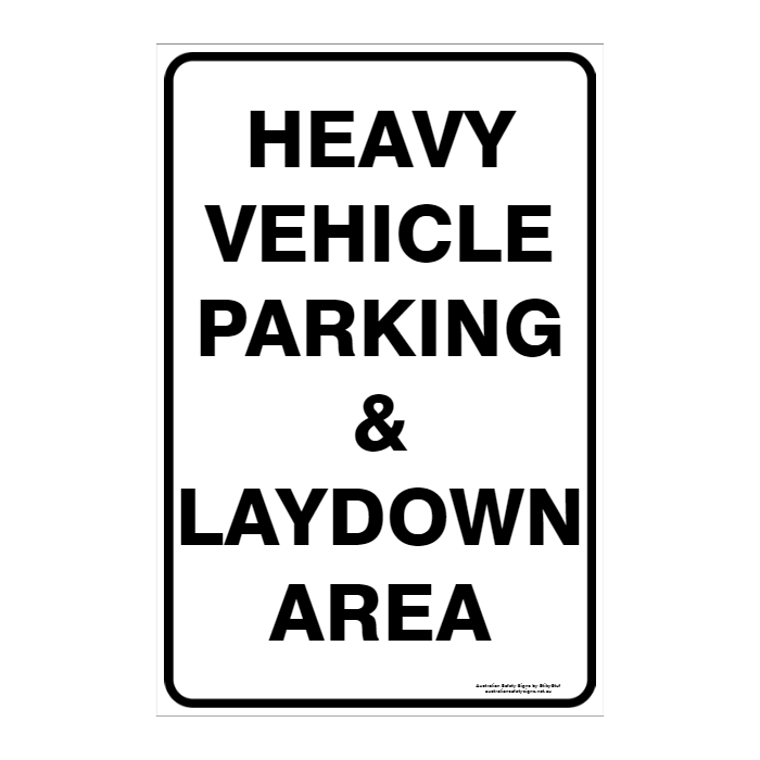 CUSTOM PARKING SIGN