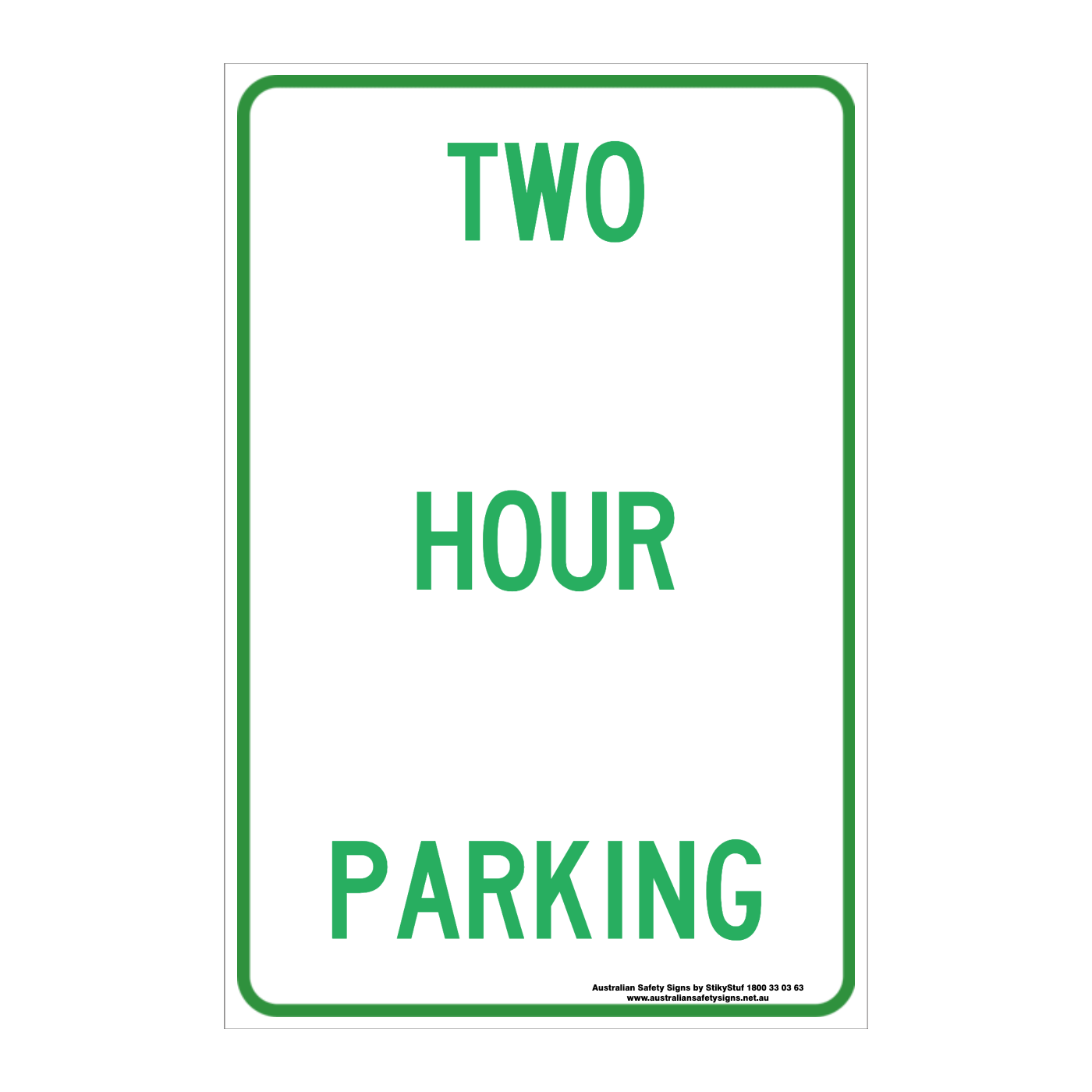 CUSTOM PARKING SIGN
