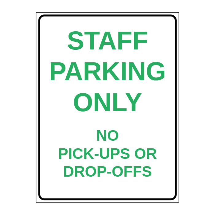 Custom Text Sign Portrait