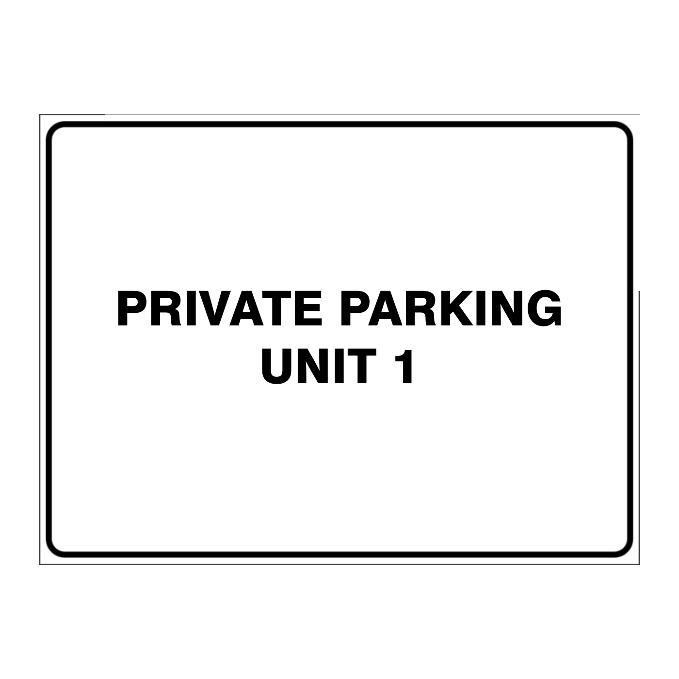 Custom general sign