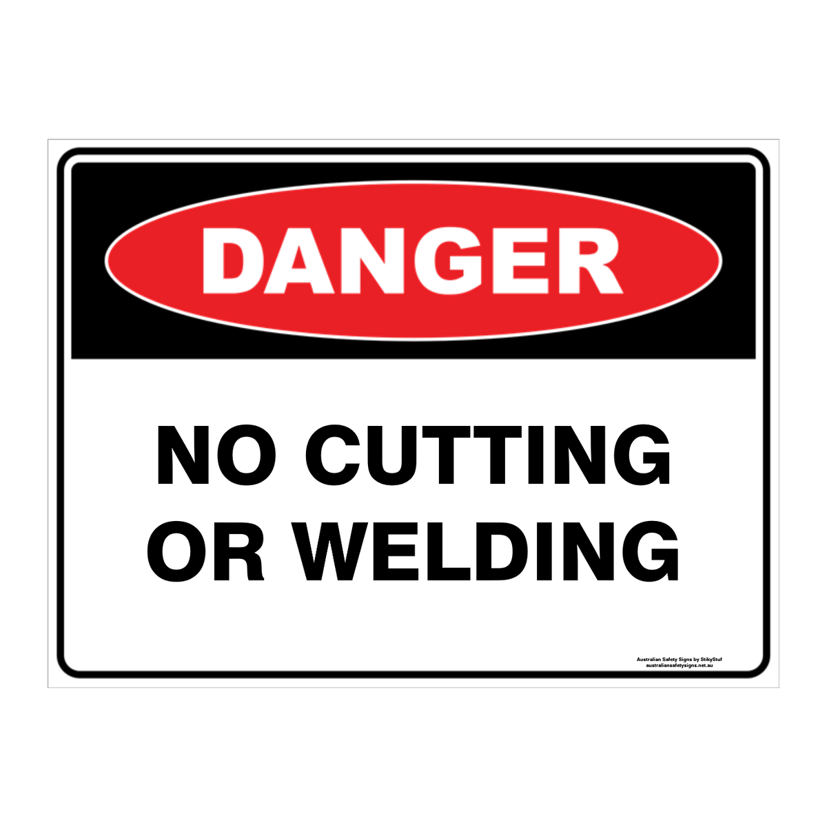 Danger Custom Text Sign