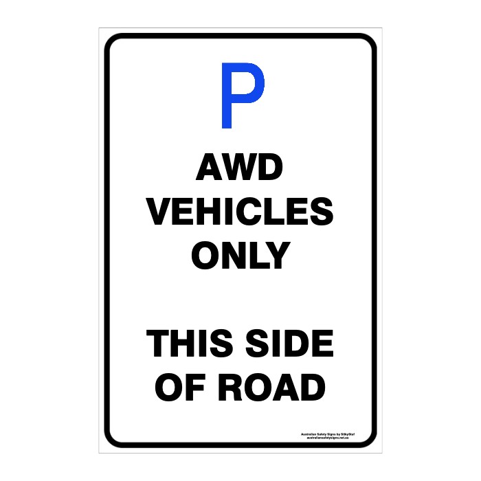 CUSTOM PARKING SIGN